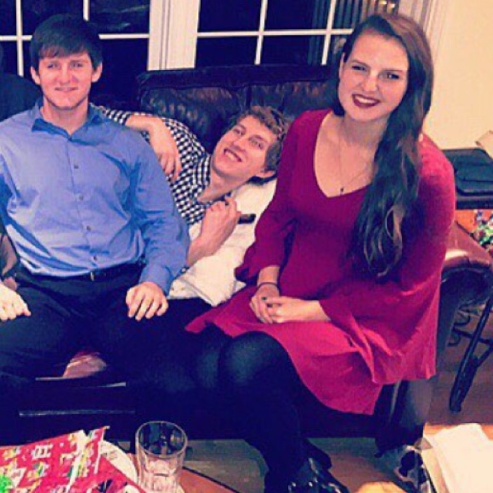 Maroon bell sleeve dress